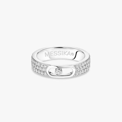 [Mystic ]Move Joaillerie Pave_ Diamond Wedding Ring