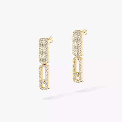 [Mystic ]Imperial Move SM Diamond Earrings