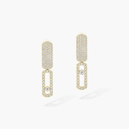 [Mystic ]Imperial Move SM Diamond Earrings