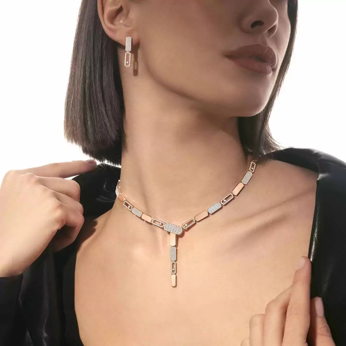 [Mystic ]Imperial Move SM Diamond Earrings
