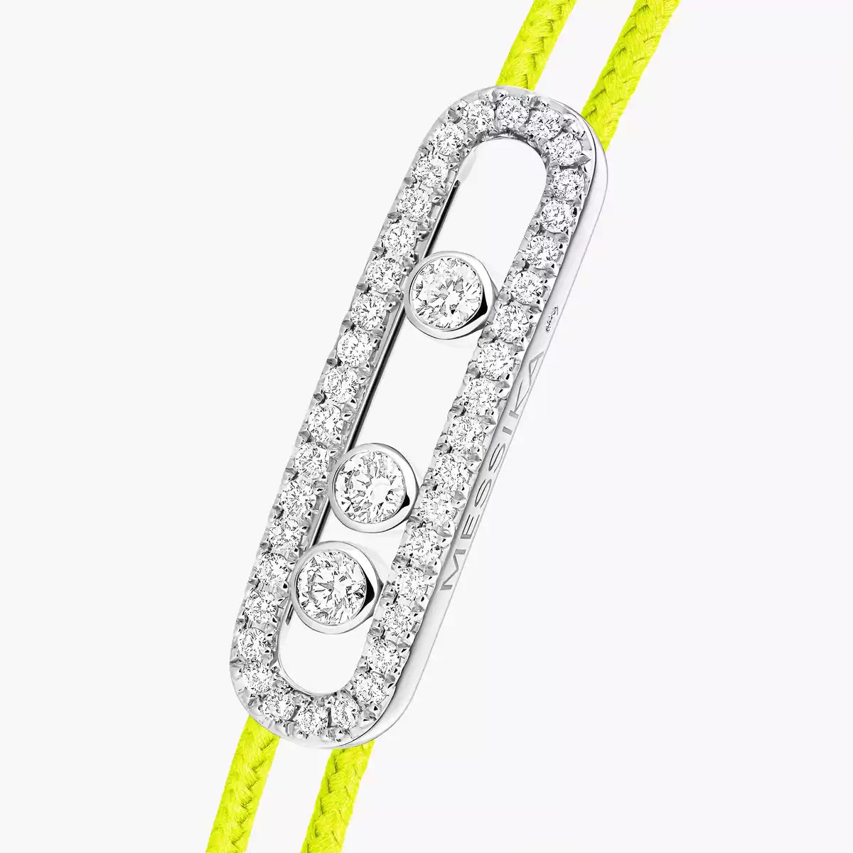[Mystic ]MK Care(s) pink cord pavé bracelet