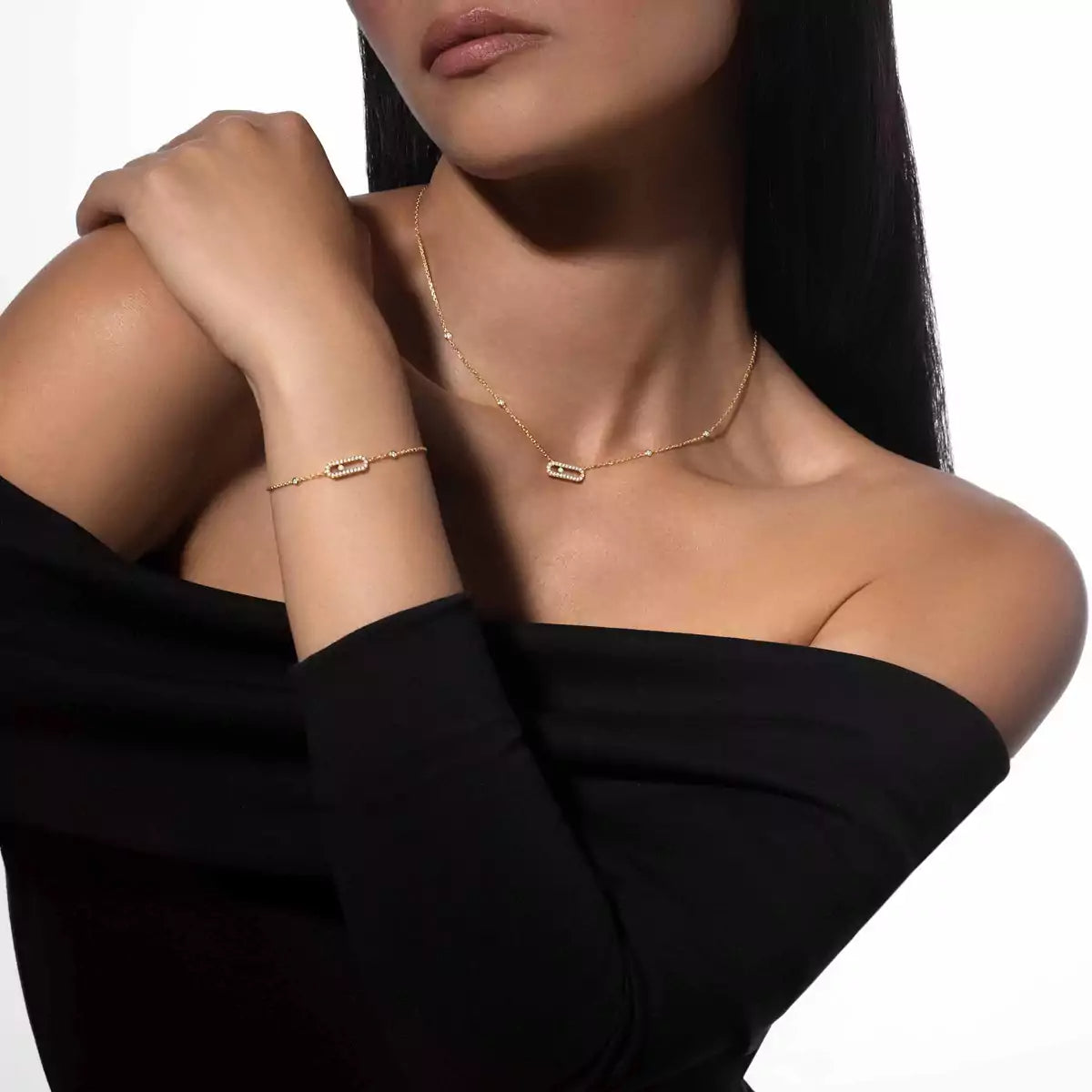 [Mystic ]Move Uno Diamond Bracelet
