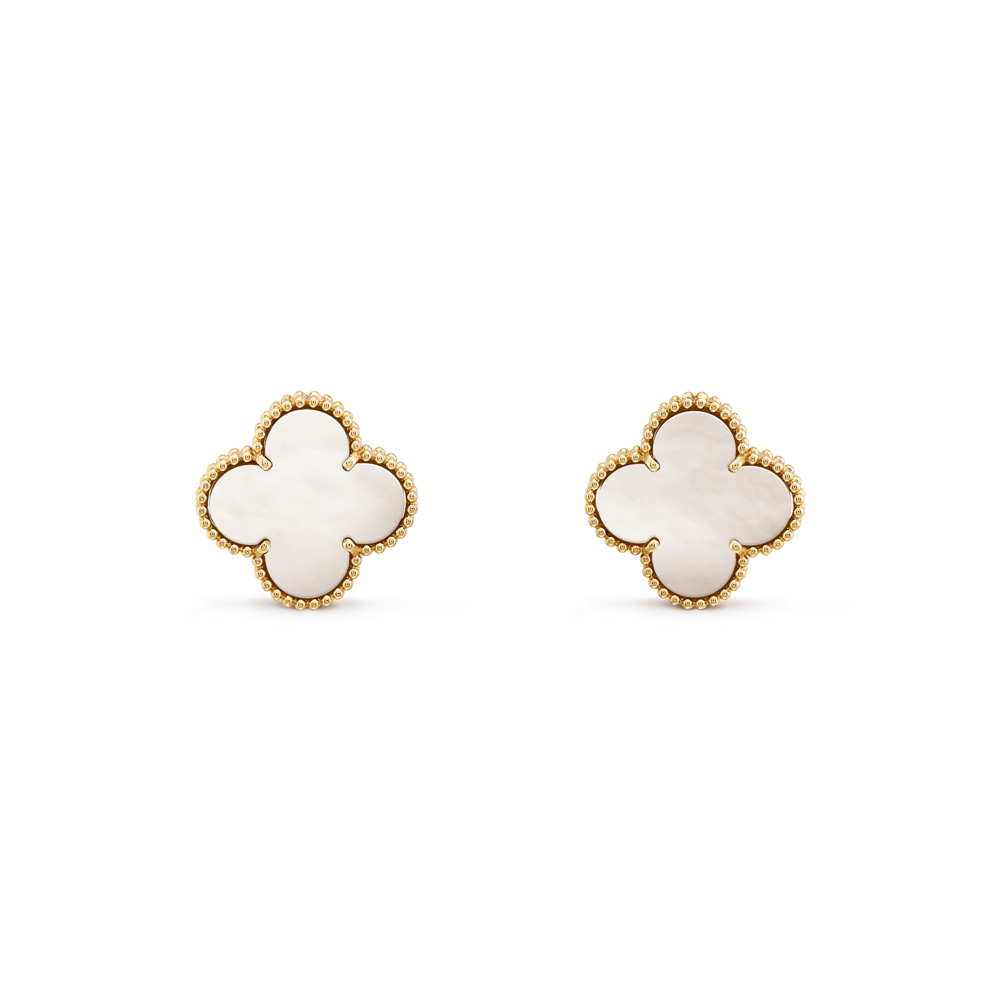 [Mystic]CLOVER MINI GOLD EARRINGS